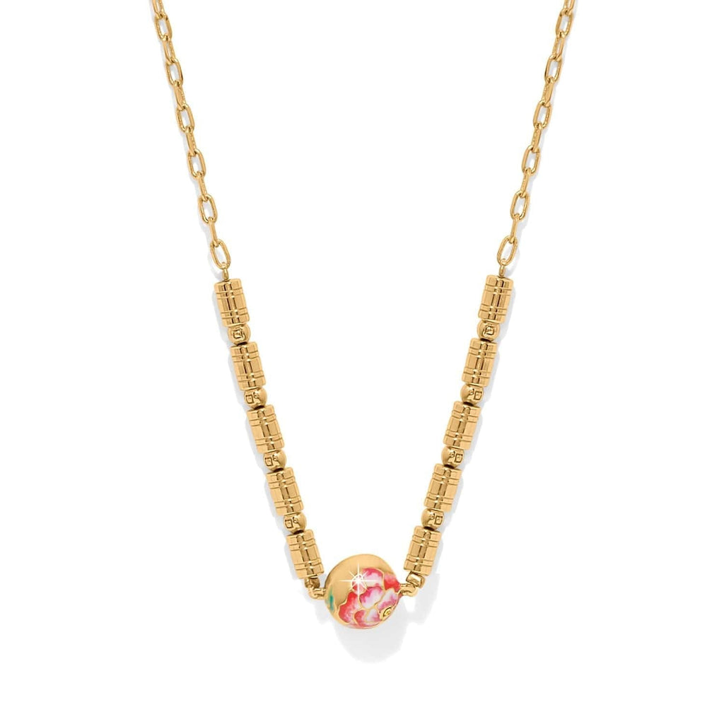 Rose Petal Short Necklace