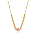 Rose Petal Short Necklace