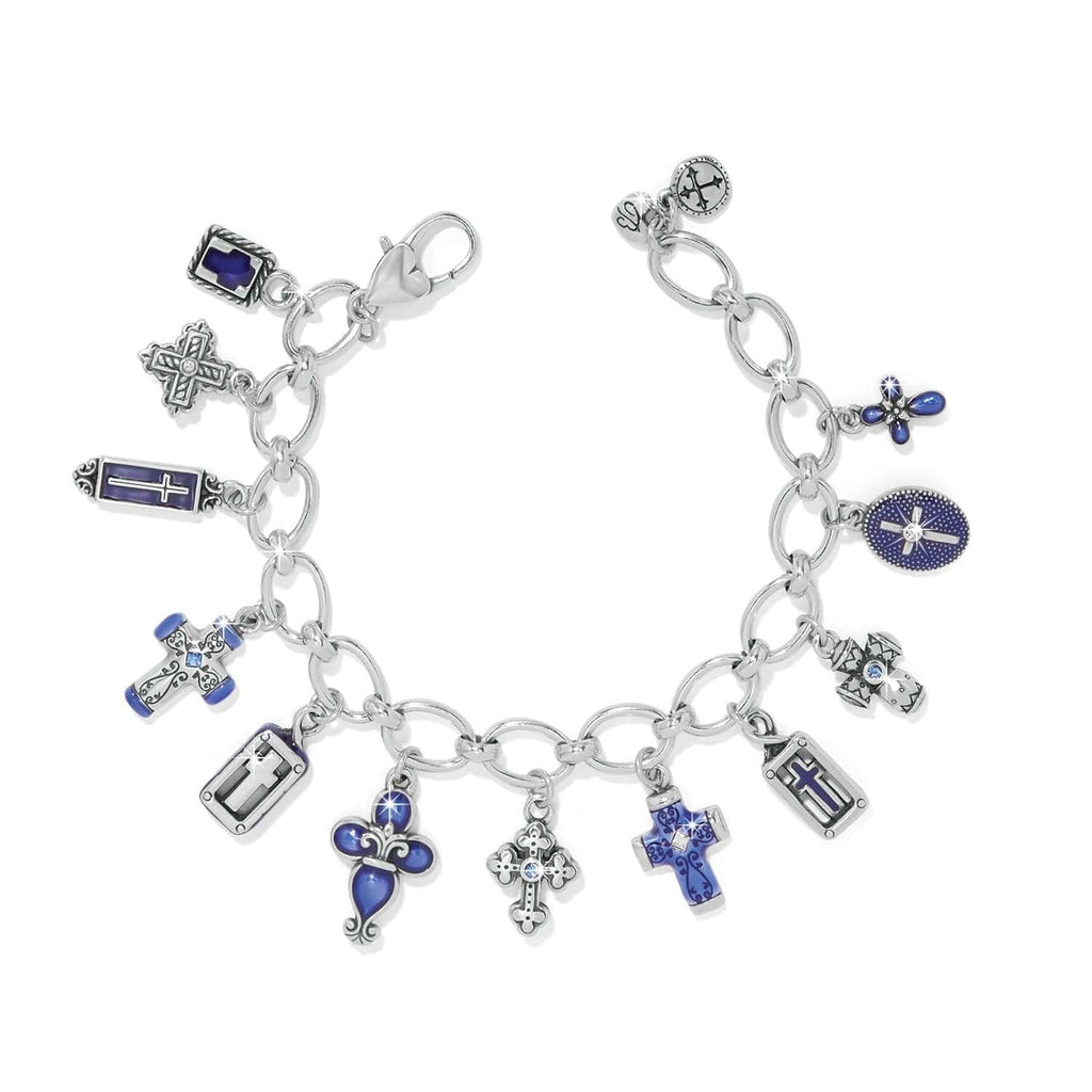 Unity Cross Charm Bracelet