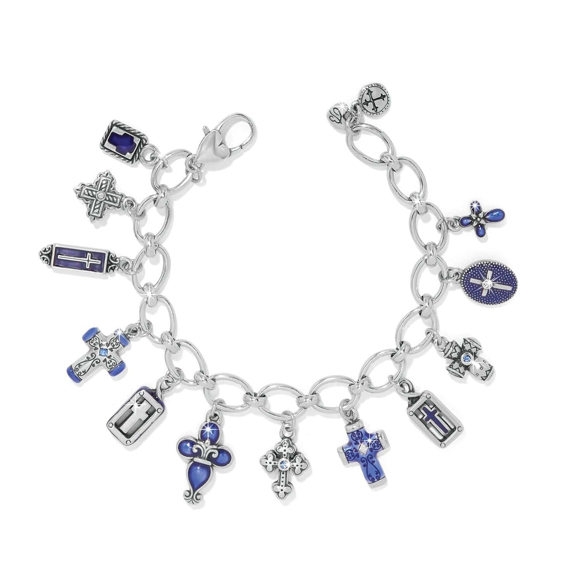 Unity Cross Charm Bracelet