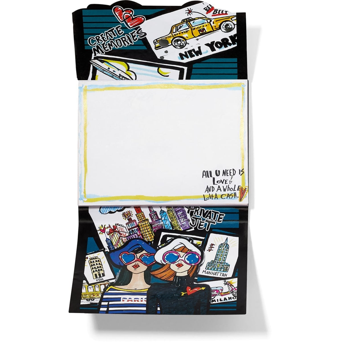 Travel Girls Notepad