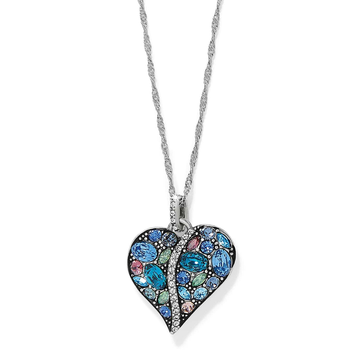 Trust Your Journey Heart Necklace