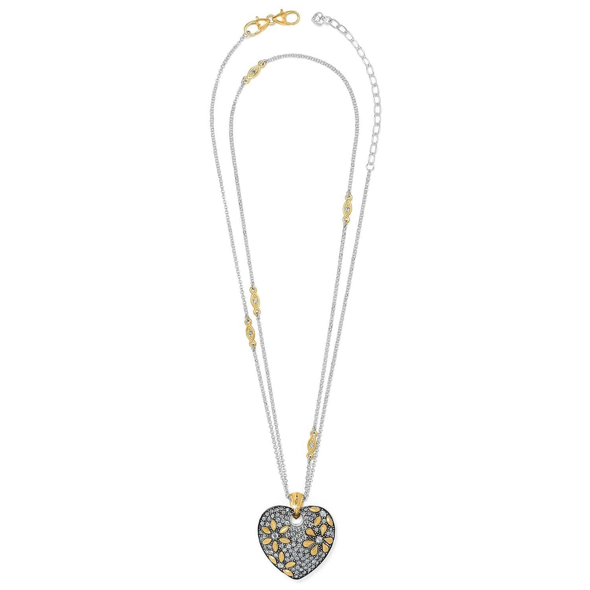 Garden Of Love Heart Convertible Necklace