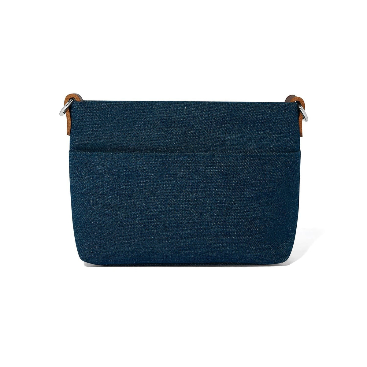 Dream Wings Denim Embroidered Pouch