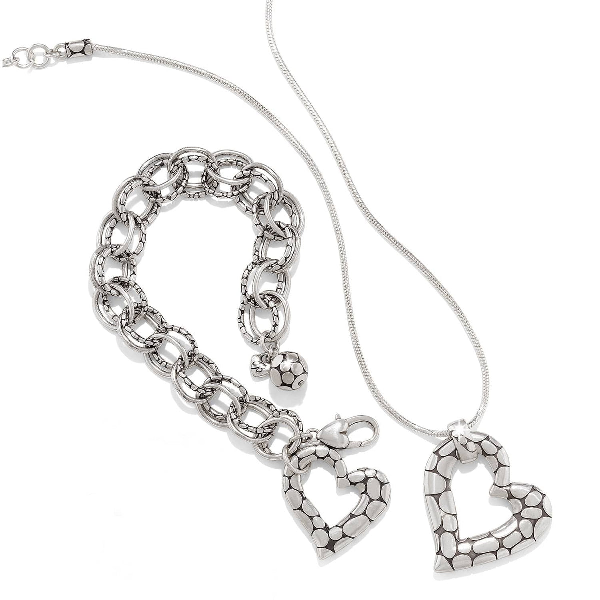 Pebble Heart Bracelet