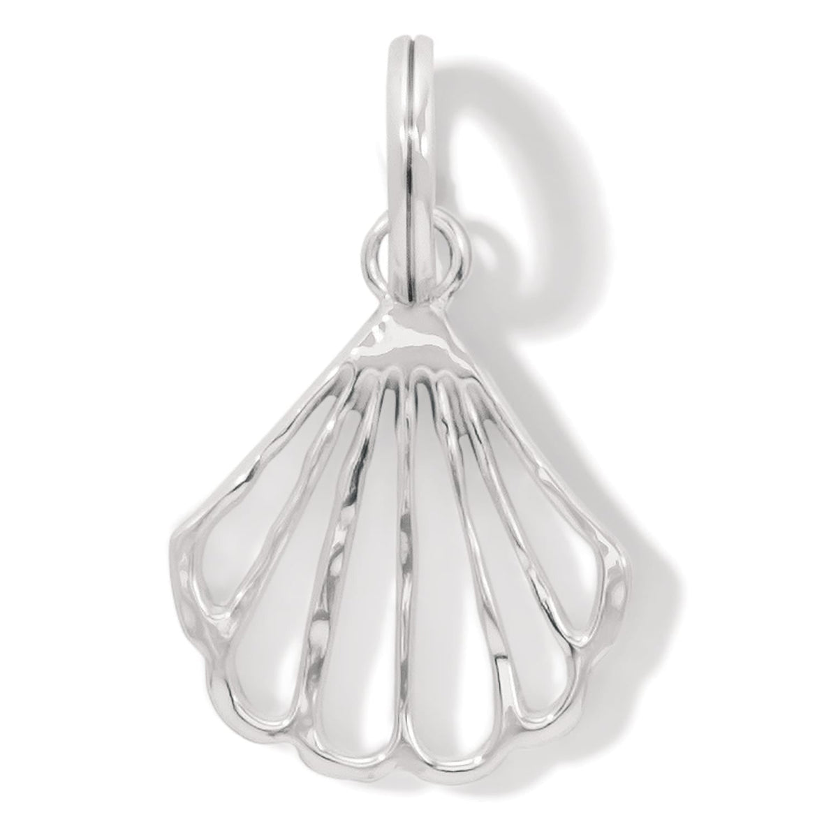 Scalloped Shell Charm Bracelet