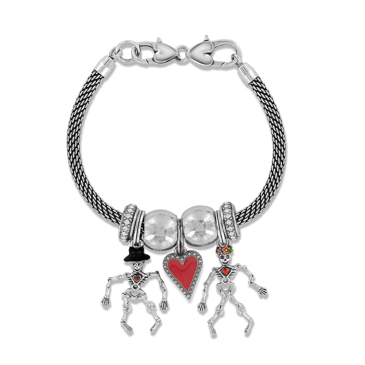 Mr. & Mrs. Bones Charm Bracelet