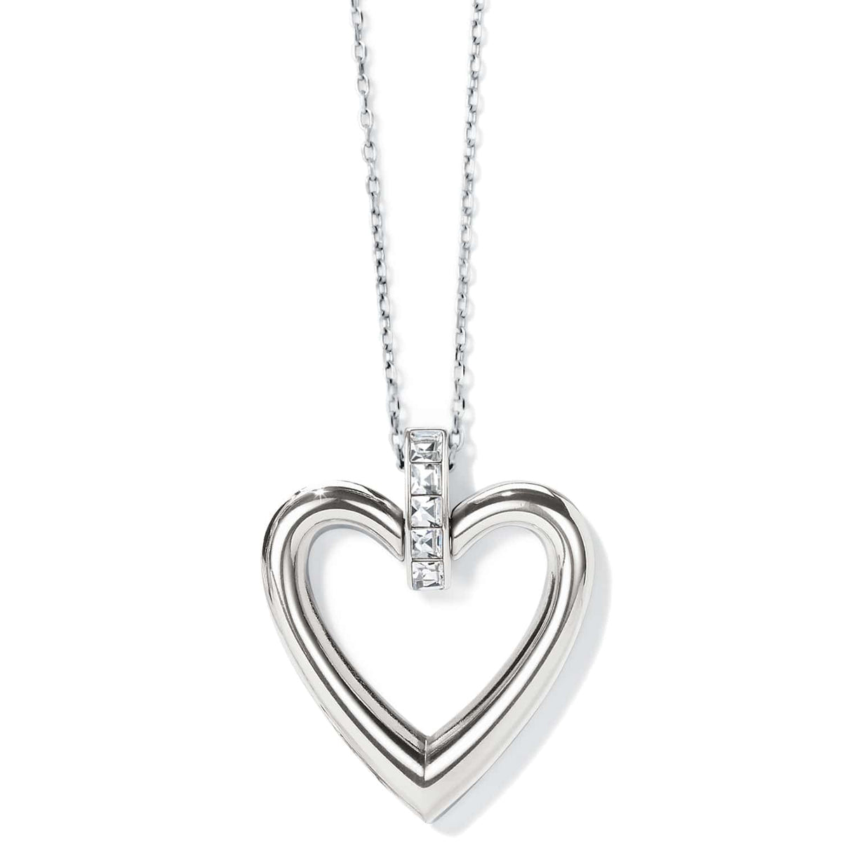 Spectrum Open Heart Necklace