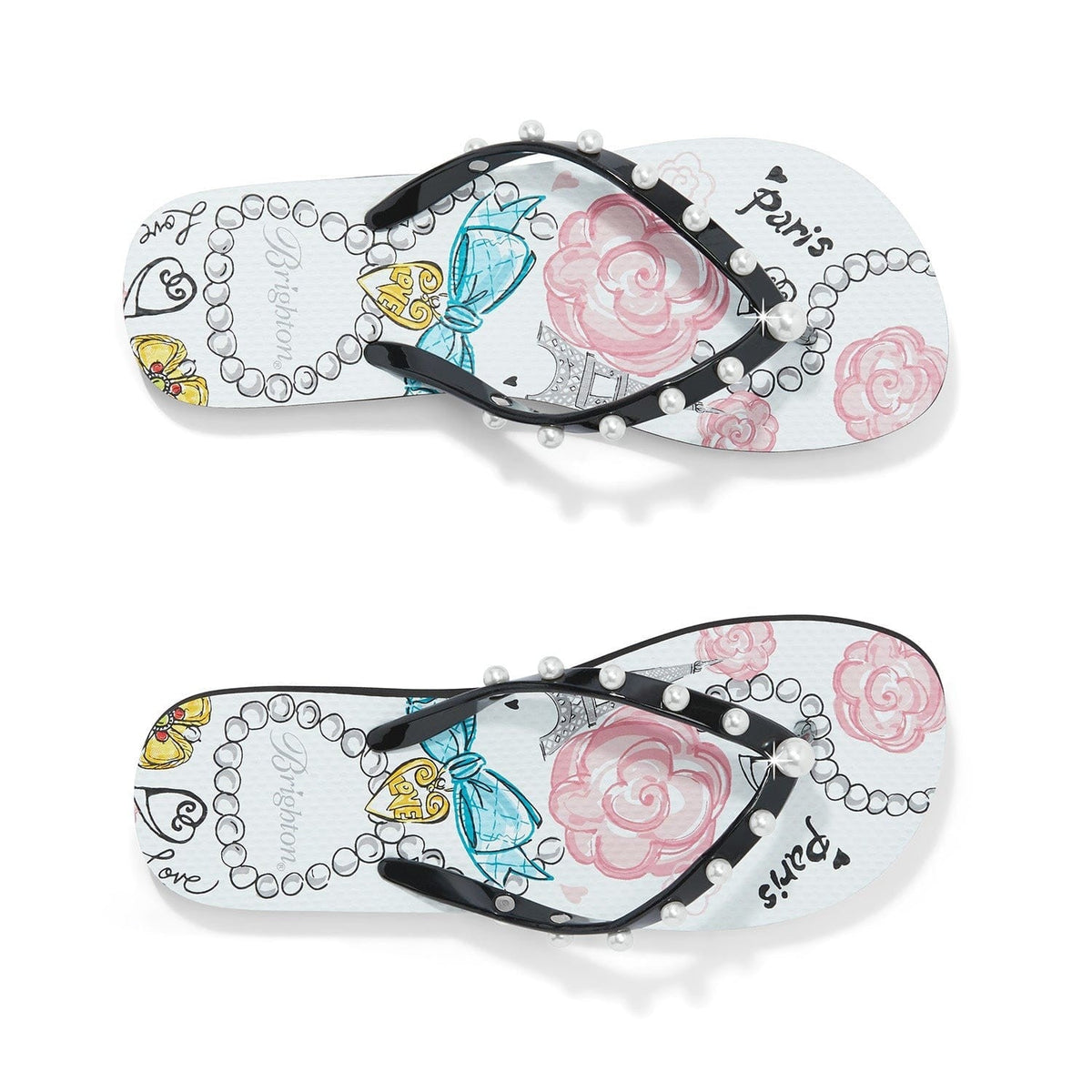 Jewels Flip Flops