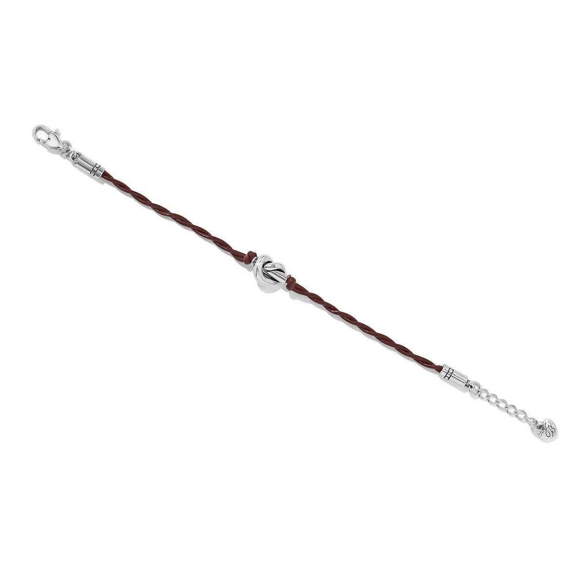 Interlok Single Knot Leather Bracelet