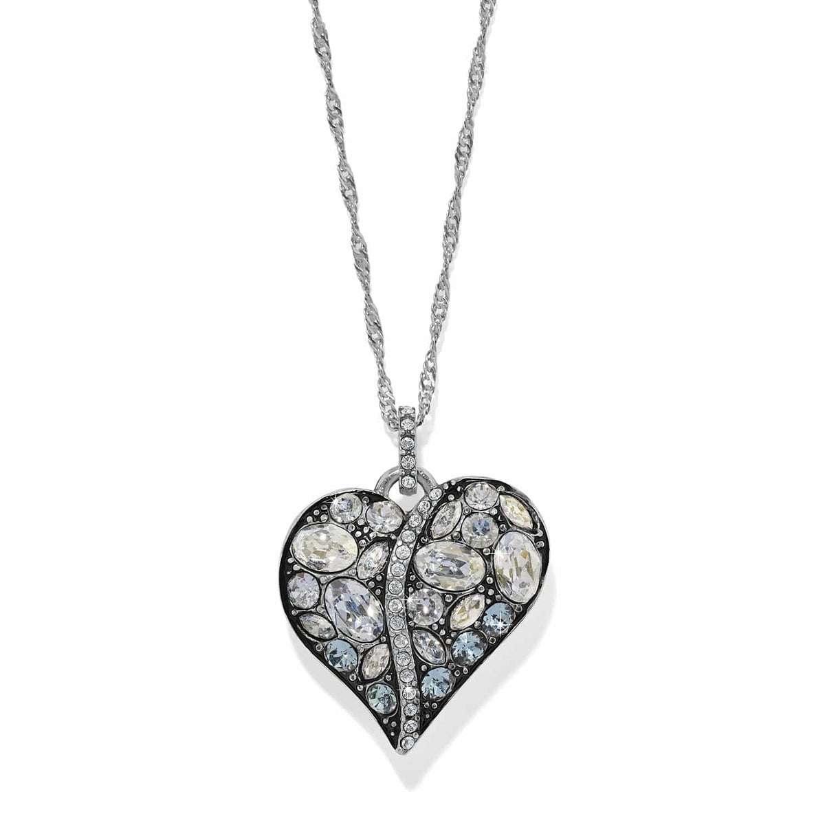Trust Your Journey Heart Necklace