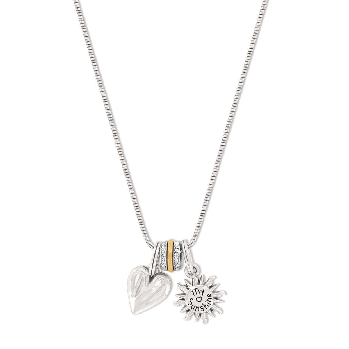 Summer Heart Charm Necklace