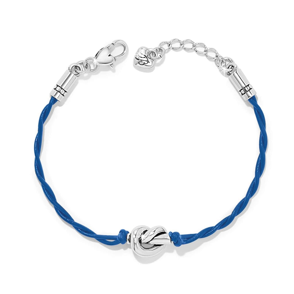 Interlok Single Knot Leather Bracelet