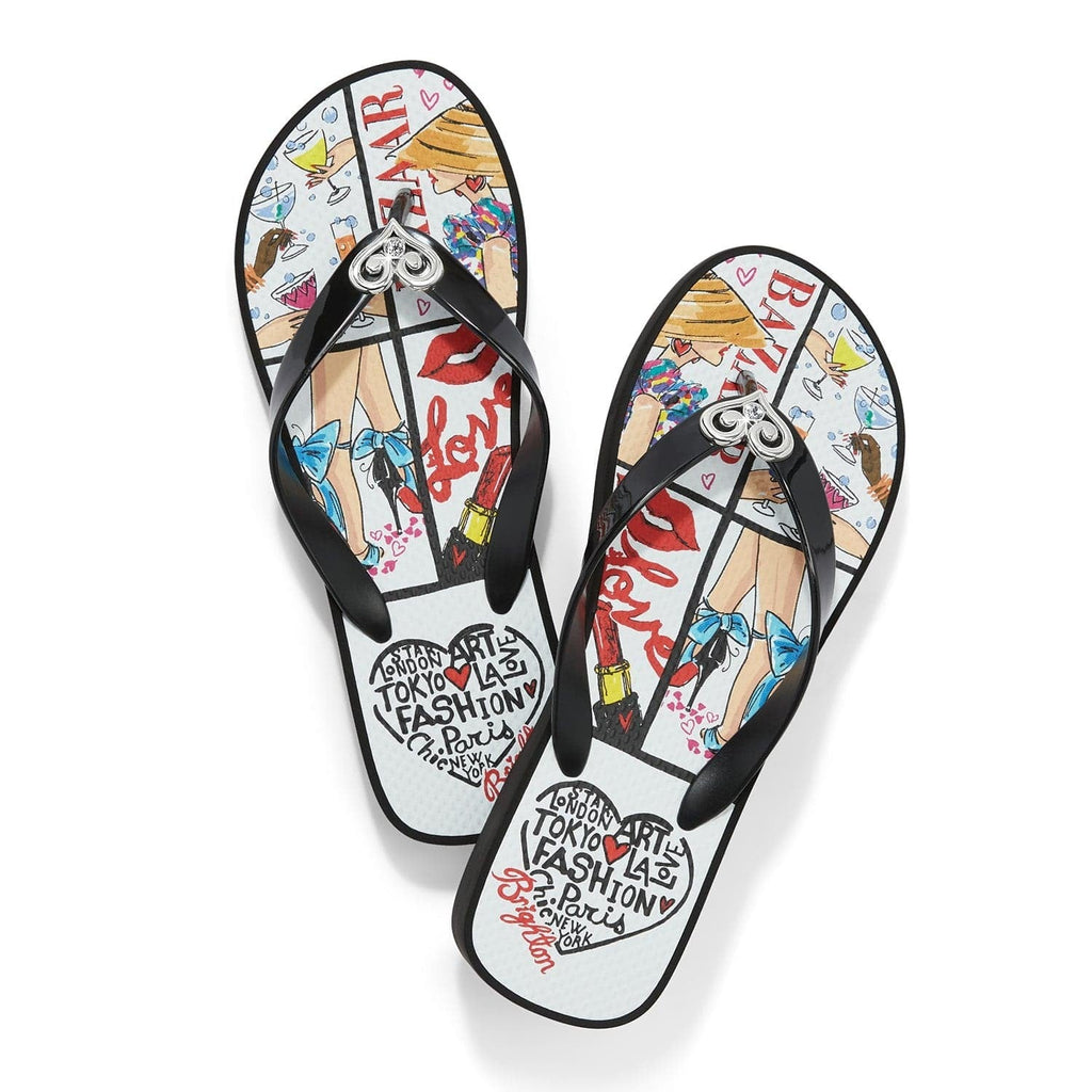 Model Platform Flip Flops