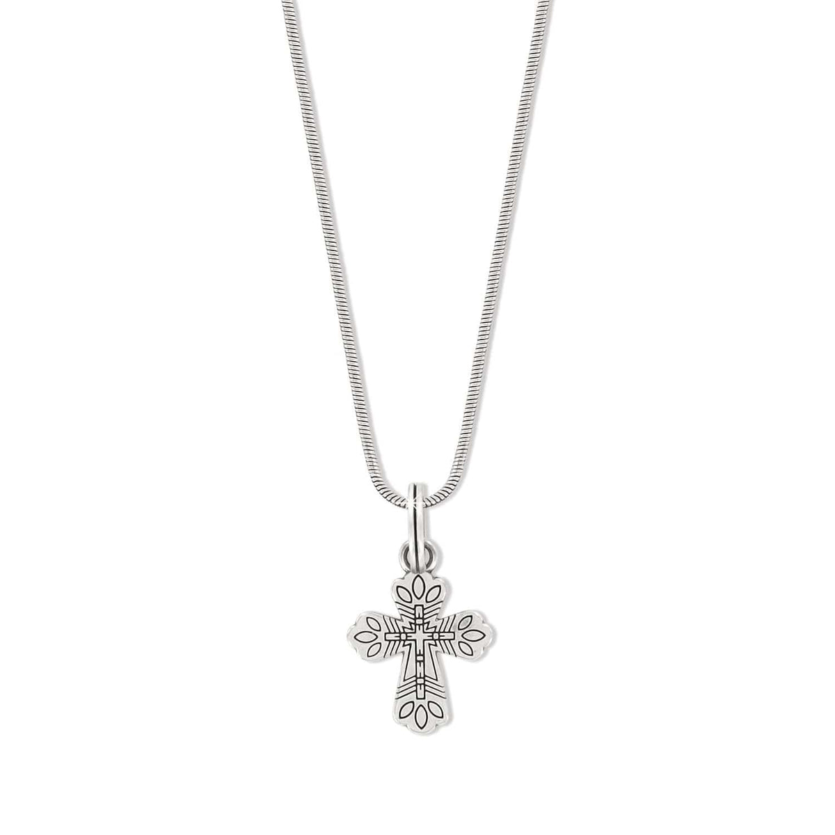 Pueblo Cross Charm Necklace