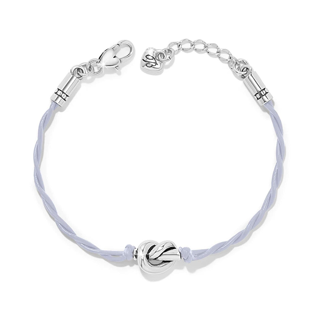 Interlok Single Knot Leather Bracelet