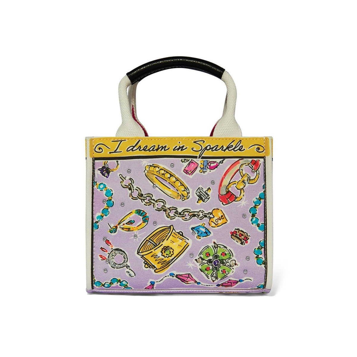 Fashionista Wanderlust Mini Canvas Tote