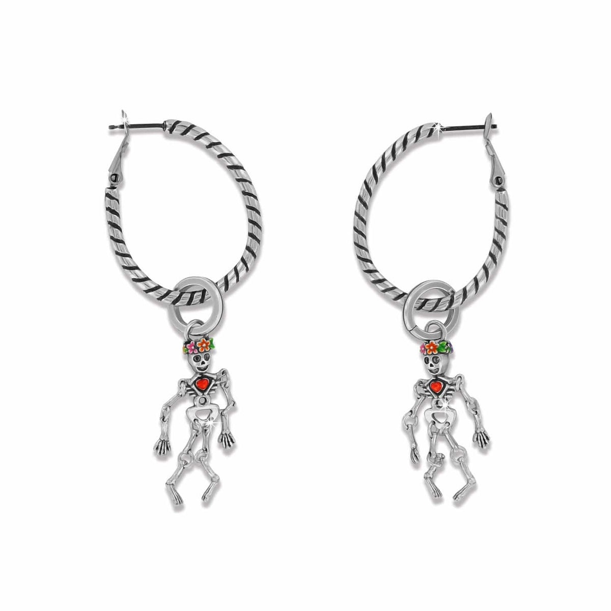 Mrs. Bones Charm Earrings
