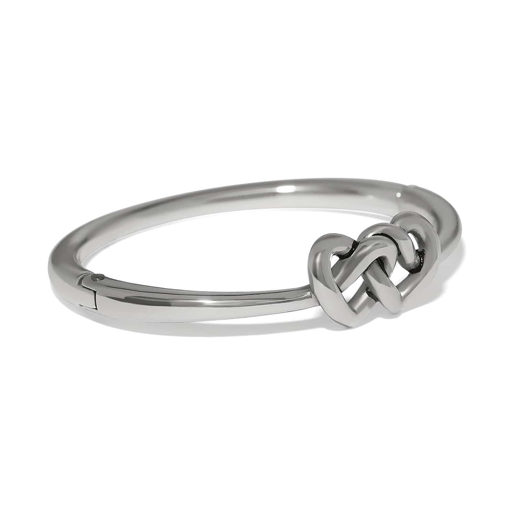 Interlok Linked Hearts Hinged Bangle