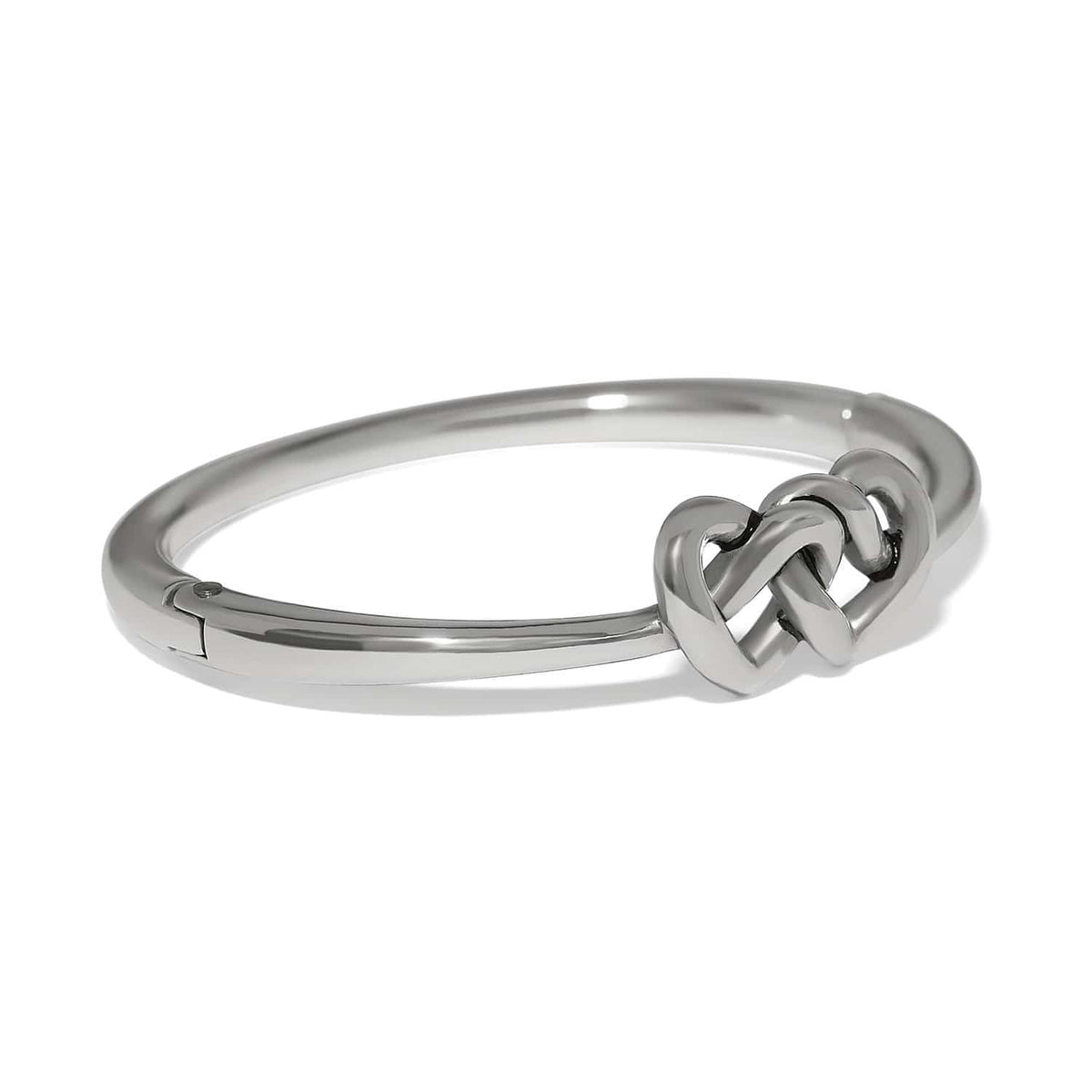 Interlok Linked Hearts Hinged Bangle