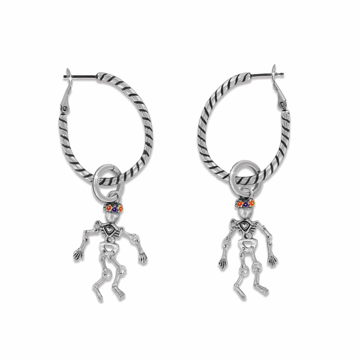 Mrs. Bones Charm Earrings