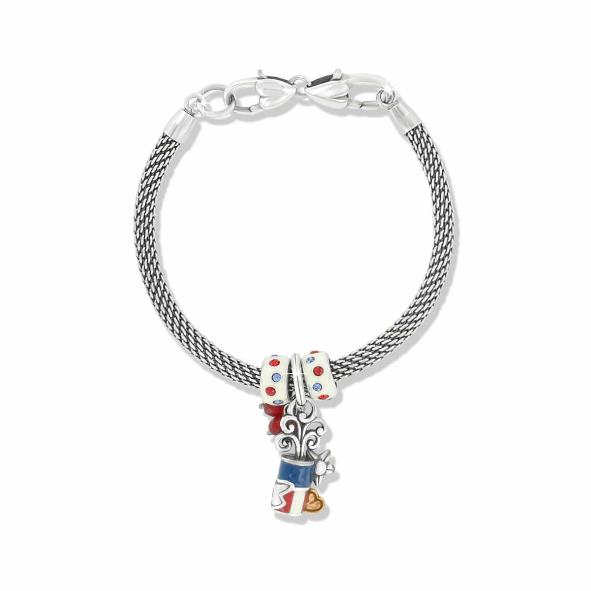 Firecracker Glam Charm Bracelet
