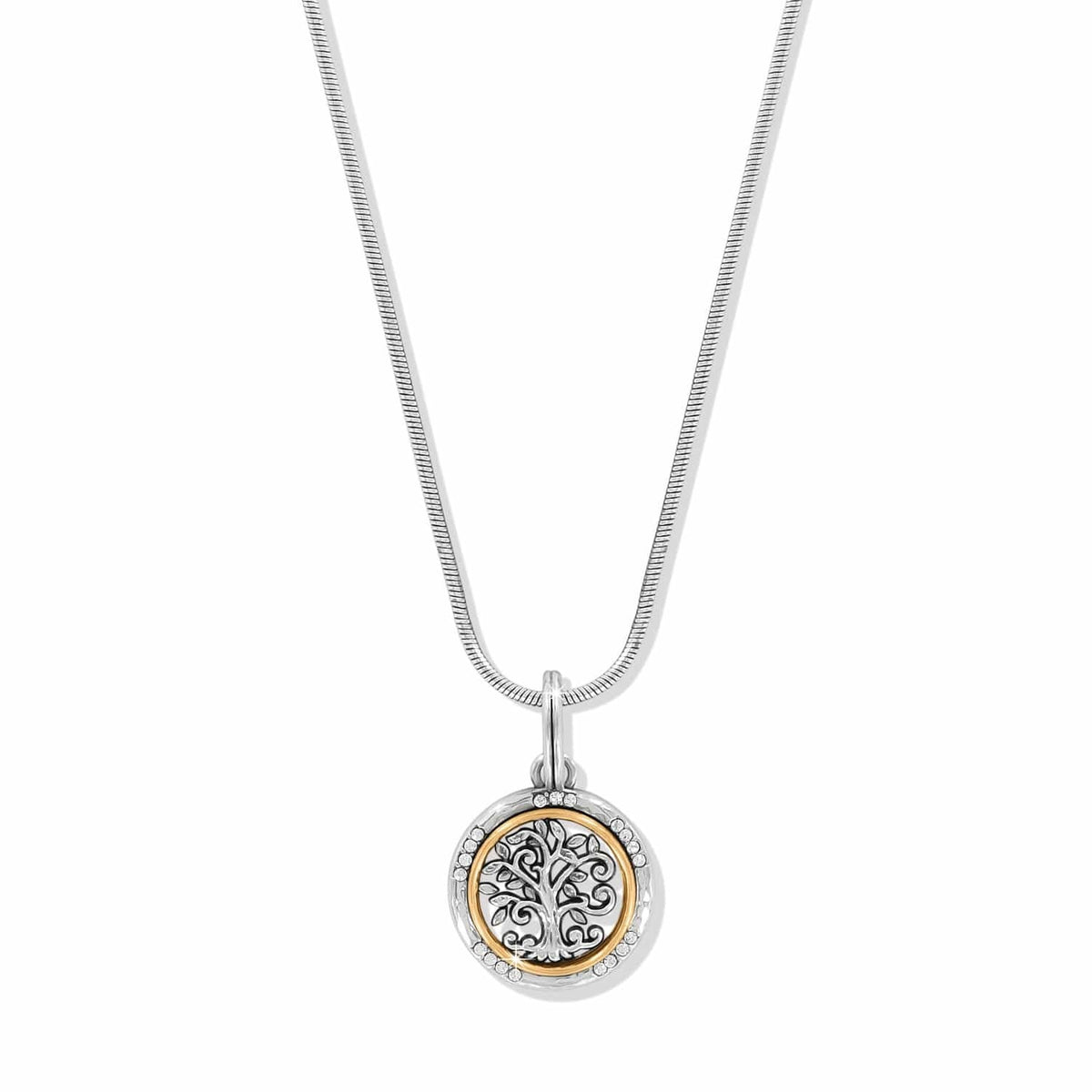 Interlok Tree Of Life Charm Necklace