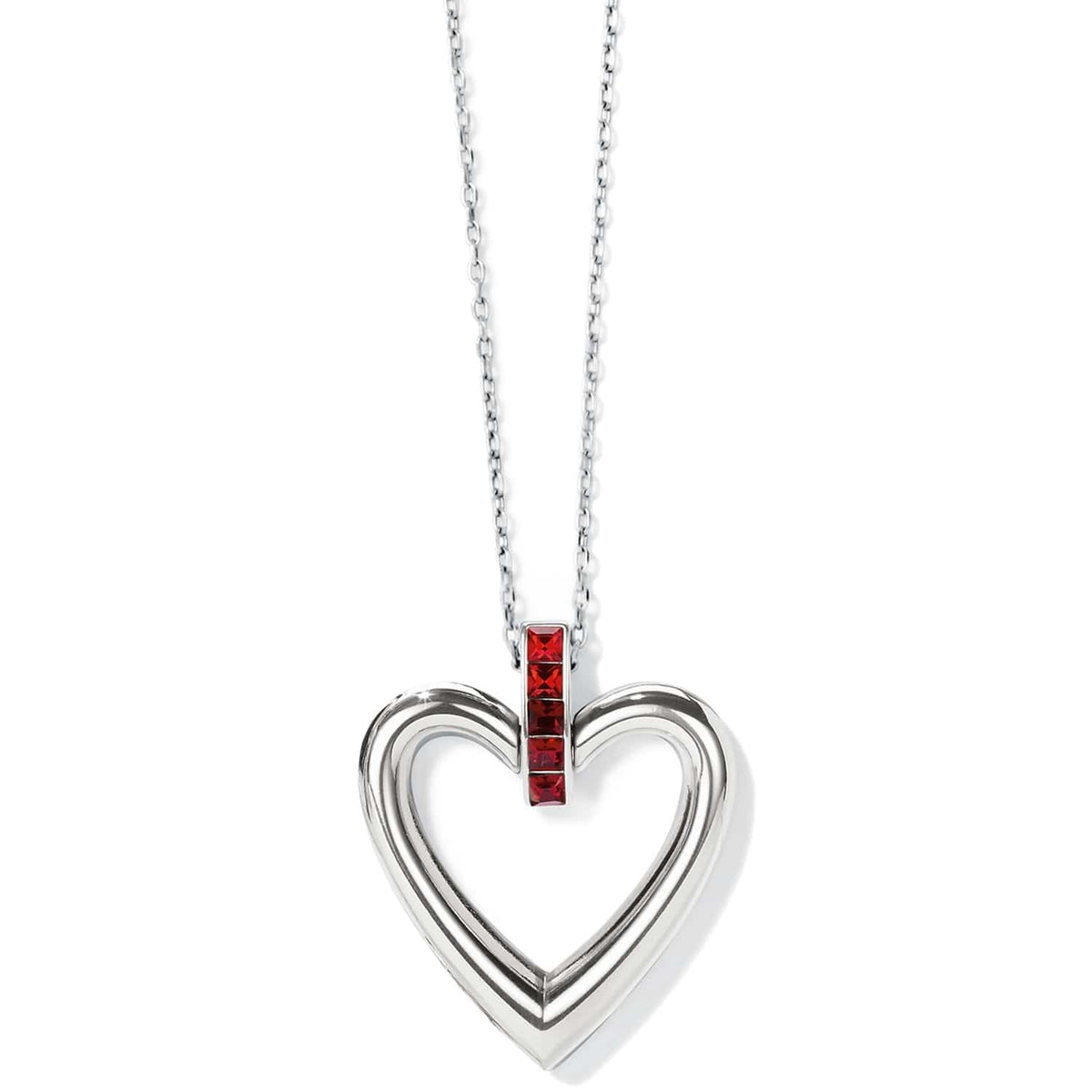 Spectrum Open Heart Necklace