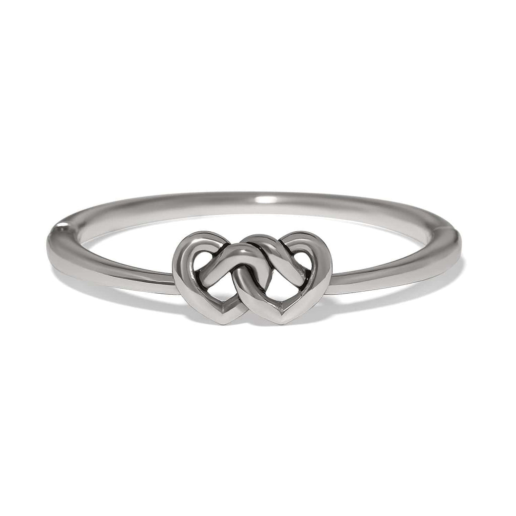 Interlok Linked Hearts Hinged Bangle