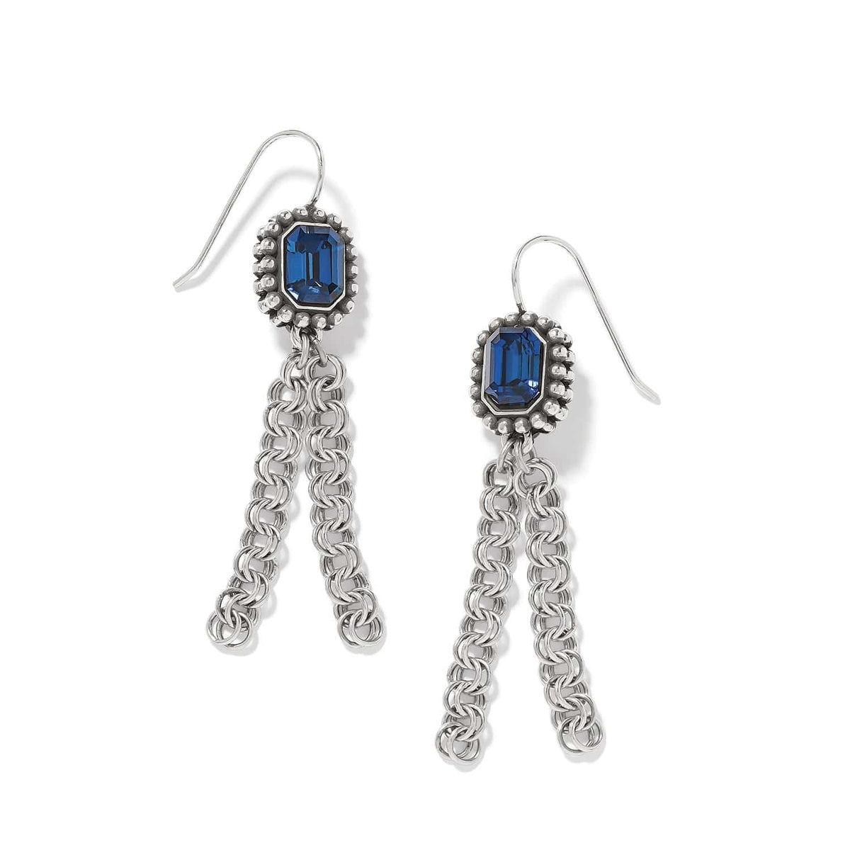 Twinkle Luxe Tassel French Wire Earrings
