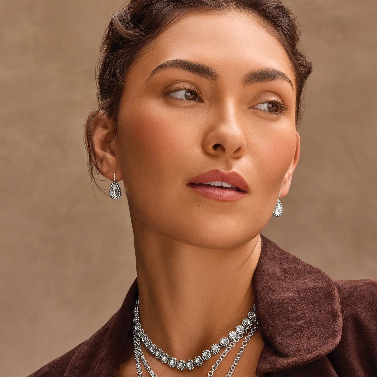 Twinkle Luxe Teardrop French Wire Earrings