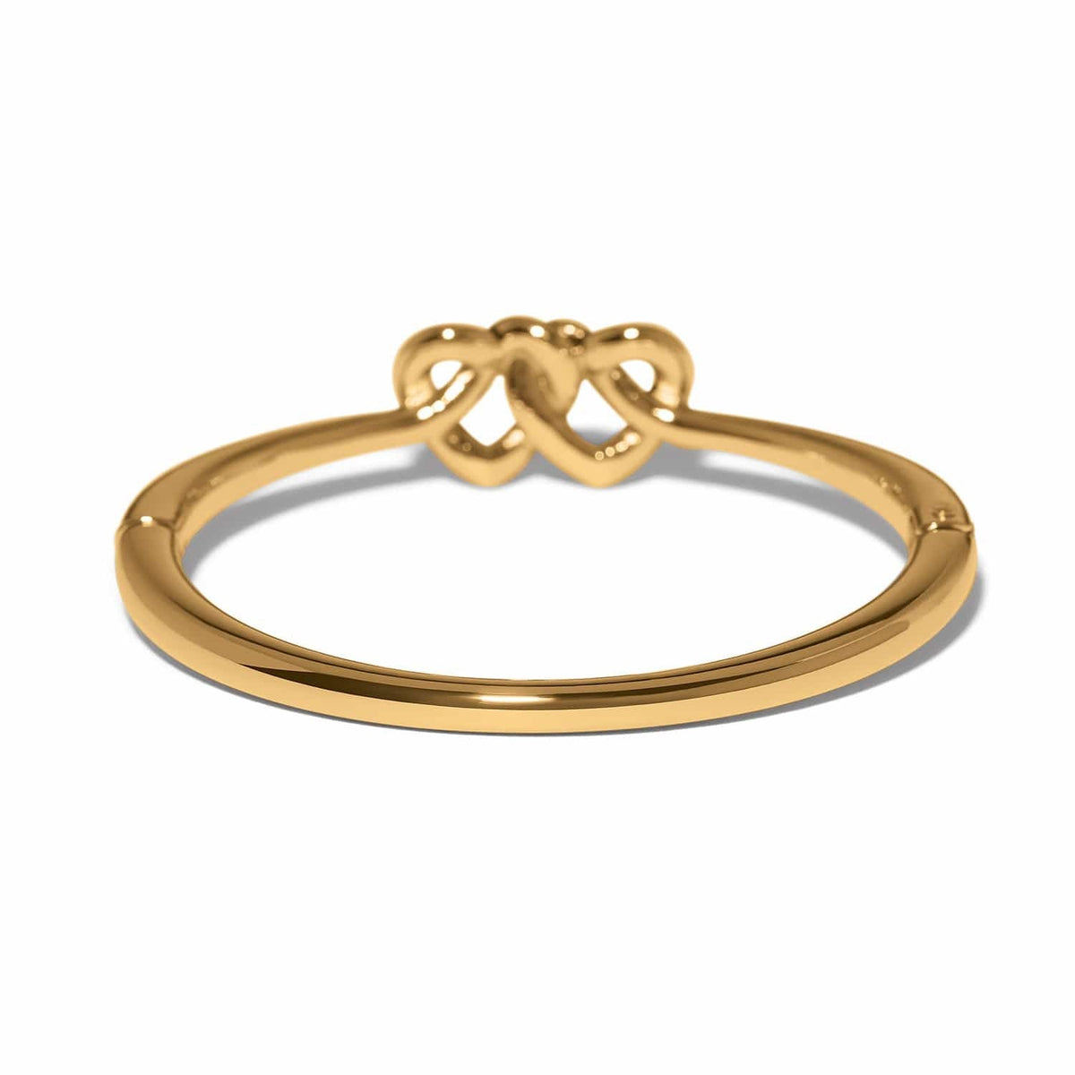 Interlok Linked Hearts Hinged Bangle